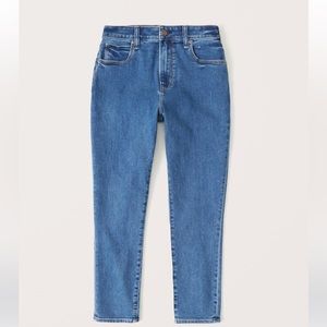 Abercrombie Curve Love Super Skinny Ankle High Rise size 24 NWT